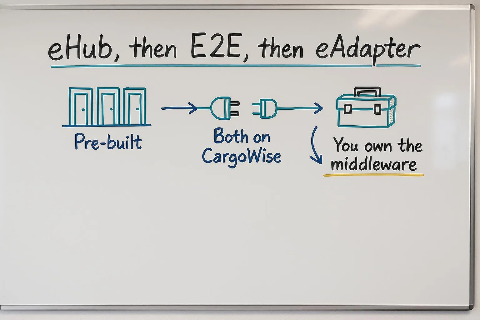 CargoWise Integration Options Compared: eHub vs E2E vs eAdapter (2026)