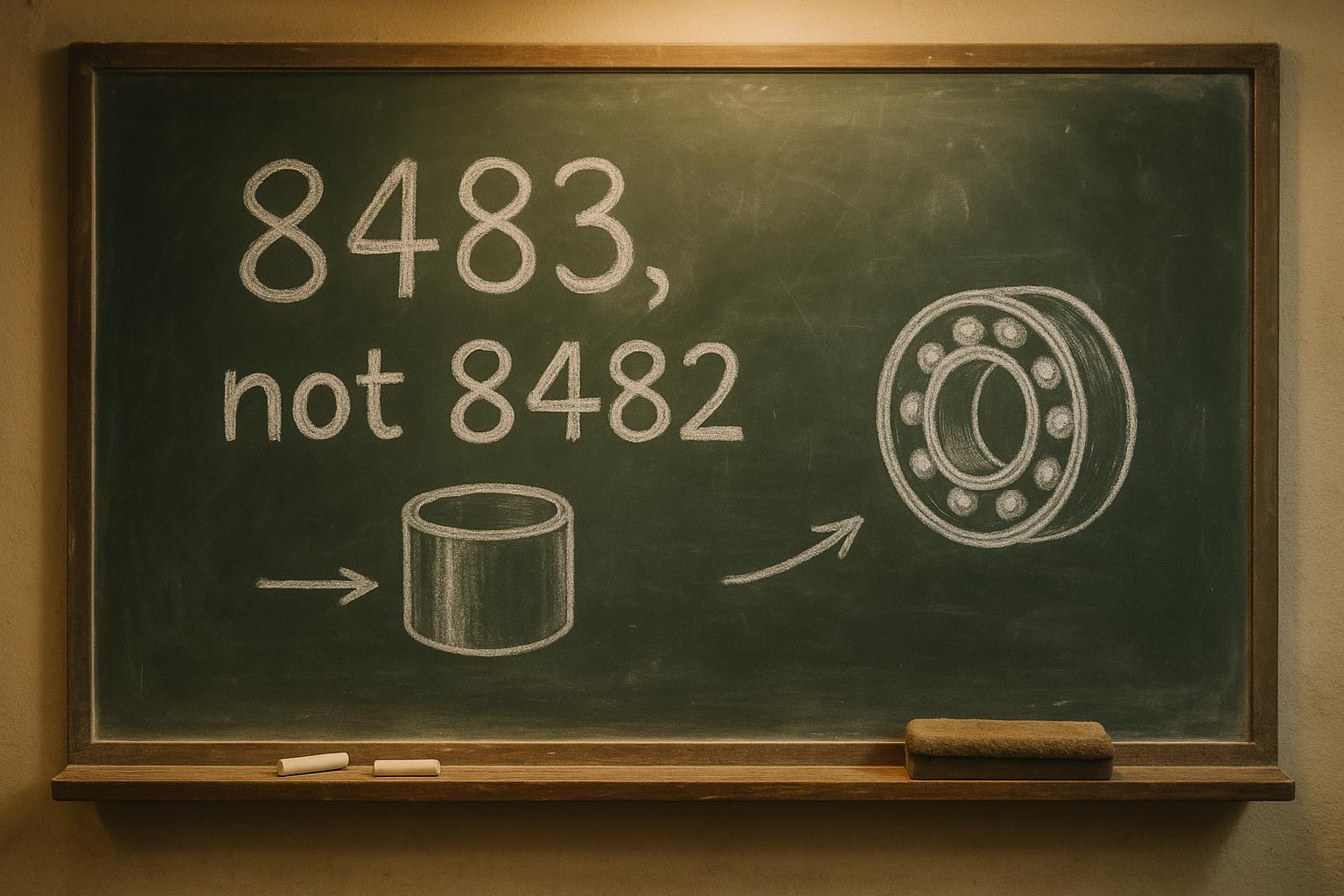 HS Code for Bearings: The Complete 8482 Classification Guide