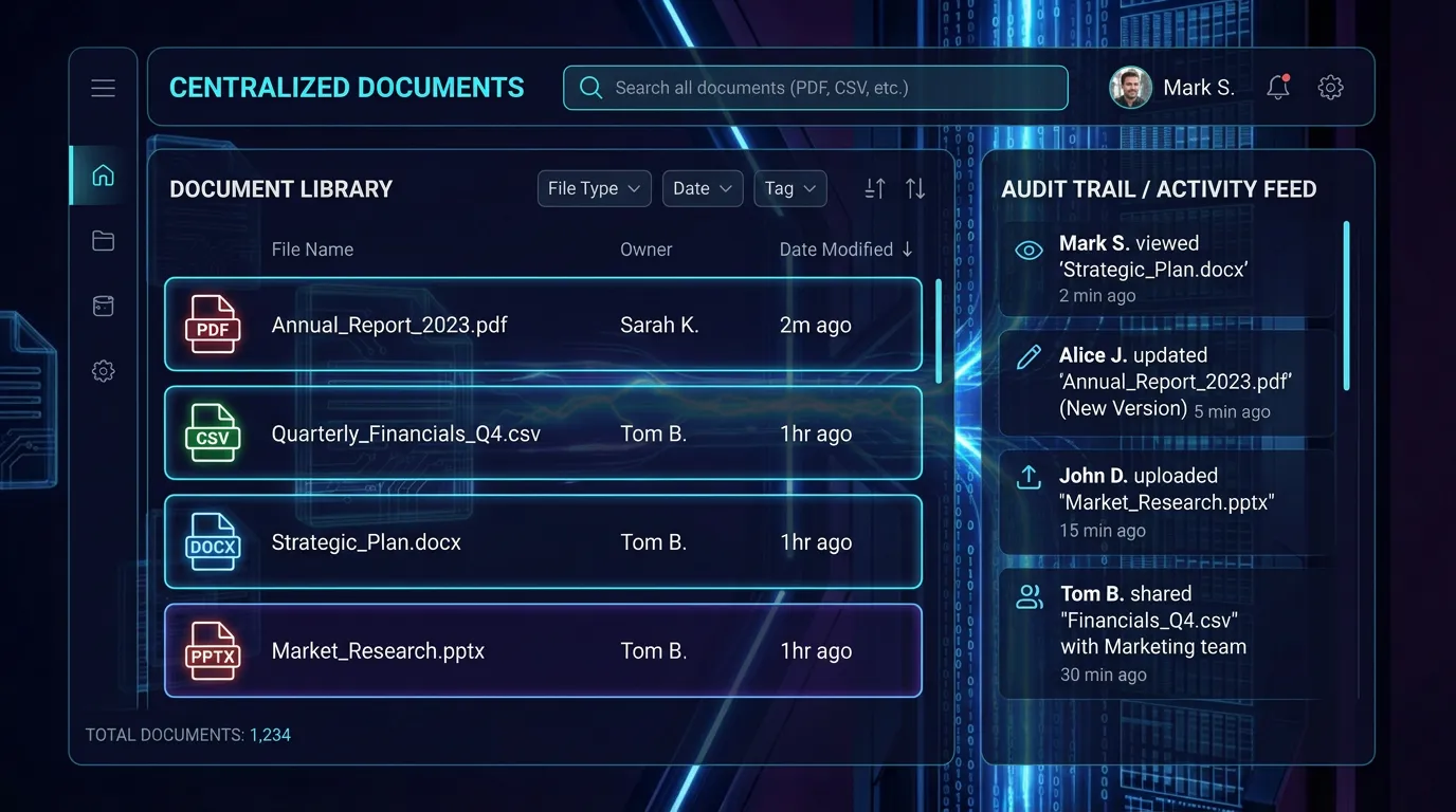 Centralised Documents