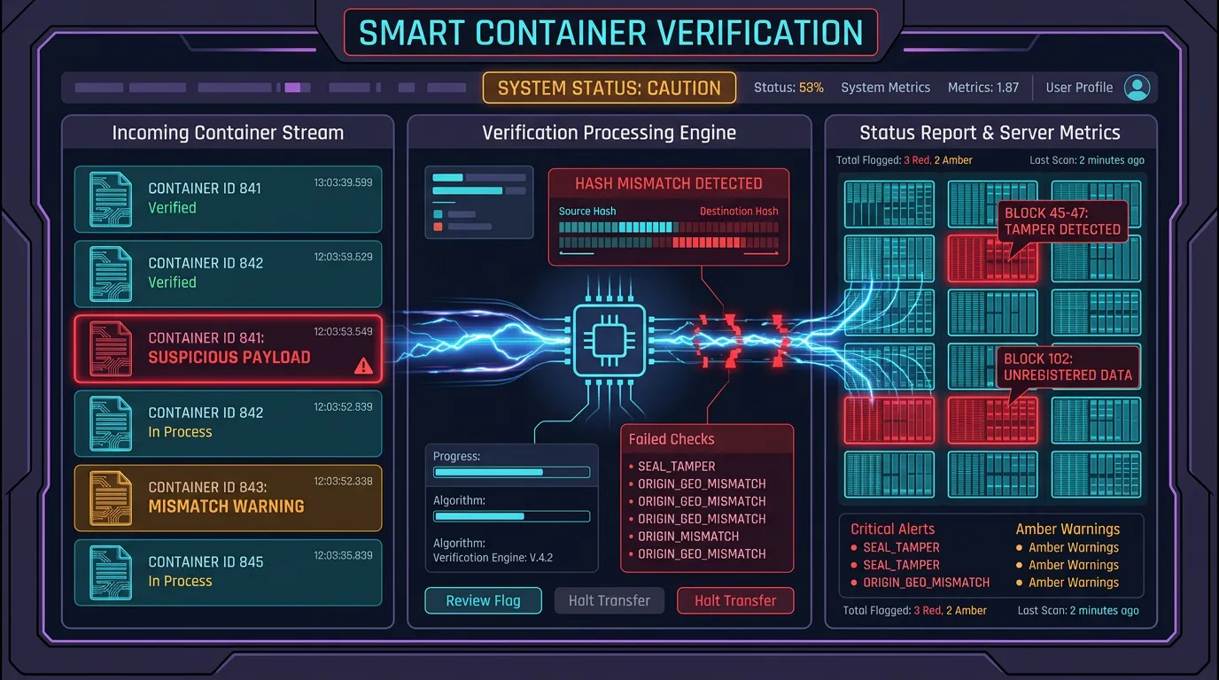 Smart Container Verification